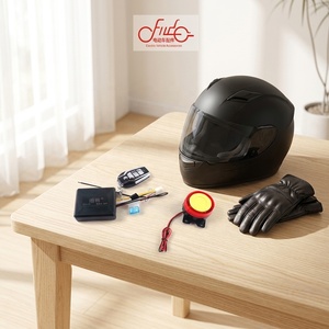 Çin Yüksek Kaliteli Evrensel 12V Elektrikli Motosiklet <span class=keywords><strong>Alarm</strong></span>ı 105-125 DB Plastik - Product Image 4