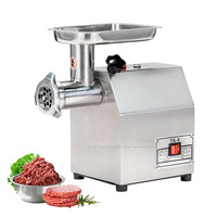 Hachoir à viande électrique commercial automatique 750W, capacité 80kg/h, pour bœuf, porc, poulet