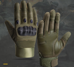 ถุงมือยุทธวิธี DF EDS สีเขียวมะกอก สีกากี สีดำ แบบเต็มนิ้วและแบบครึ่งนิ้ว - Product Image 5