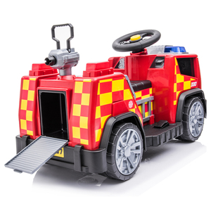 <span class=keywords><strong>Camion</strong></span> <span class=keywords><strong>de</strong></span> pompiers électrique pour enfants, voiture-jouet bon marché pour bébé à conduire - Product Image 3