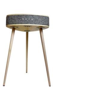 Tavolo laterale a triangolo intelligente <span class=keywords><strong>con</strong></span> ricarica Wireless per l'altoparlante Bluetooth funzione TWS per mobili per la casa HD qualità del suono <span class=keywords><strong>tavolino</strong></span> da caffè - Product Image 5