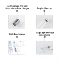 Ampoule en verre de 3 ml en gros avec point de rupture thermoscellable pour le remplissage de liquides