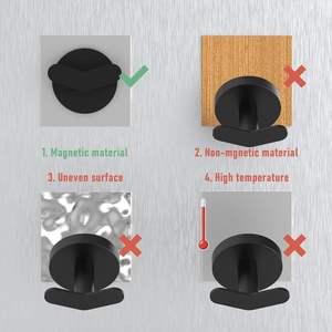 Ganci Magnetici Super Potenti a Forma di V in Neodimio, Capacità di Carico 140 LBS - Product Image 3