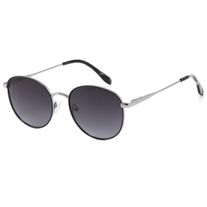 Oval Metal <b>Frame</b> <b>Sunglasses</b> Gradient Lenses 100% UV Protection Unisex Elegant Casual Eyewear for Adults - Product Image 5