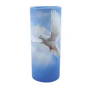 Urnes funéraires <span class=keywords><strong>en</strong></span> papier écologique Vase funéraire Cercueil <span class=keywords><strong>en</strong></span> <span class=keywords><strong>carton</strong></span> Urne à tube de dispersion <span class=keywords><strong>pour</strong></span> cendres - Product Image 2