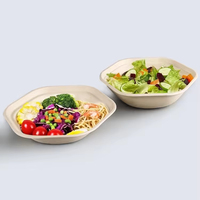 Mini contenants écologiques anti-fuite en papier kraft de 40 oz de grande capacité pour sauces, coupelles à trempette et boîtes alimentaires jetables pour collations