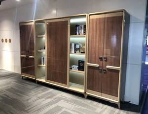 Hiện đại sang trọng Phong cách Trung Quốc lớp lưu trữ Cửa dẫn hiển thị tủ quần áo Tủ hồ sơ - Product Image 3