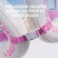 Bouée de natation gonflable pour enfants, à porter sous les aisselles, aide mains libres, en PVC écologique, pour l'apprentissage autonome de la natation estivale