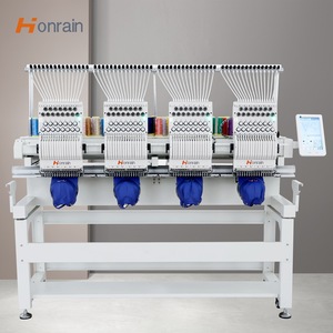 Máquina de Bordar Computarizada de Cuatro Cabezas de Nuevo Diseño, Máquina de Bordar Plana Automática de 4 Cabezas y 12 Agujas - Product Image 3