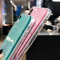 Cubierta trasera móvil con purpurina de lujo Bling epoxi más vendida para Itel P36 para LG K51s para Huawei P SMART-2021 fundas de teléfono móvil inteligente