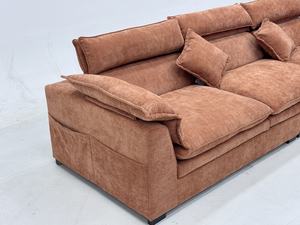 Dareko ชุดโซฟาผ้าทันสมัยสำหรับออฟฟิศ3 2 1ชุดโซฟาสำหรับห้องนั่งเล่นเฟอร์นิเจอร์ครบชุดโซฟาห้องนั่งเล่น - Product Image 2