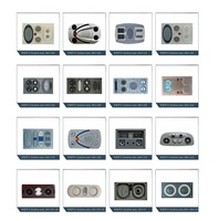 Plafonnier multifonction pour bus avec haut-parleur et lampe de lecture, 16 tailles disponibles pour pièces détachées de bus Yutong/Higer/Kinglong