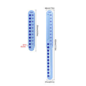 ชุดเกจ์วัดความหนา0.01-1มม. วาล์วใบของวาล์วสำหรับการวัดช่องว่างของหัววัด - Product Image 6