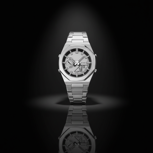 นาฬิกาข้อมือกลไกสุดหรู TISSO Classic คุณภาพสูง กระจกแซฟไฟร์ โครโนกราฟ ดีไซน์บางเฉียบ ขนาด 40 มม. สายสแตนเลส พร้อมปฏิทิน - Product Image 4