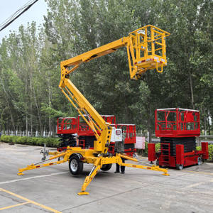 Elevador Articulado Telescópico a Diesel/Bateria, Plataforma de Elevação com Braço Articulado Tipo Aranha - Product Image 5