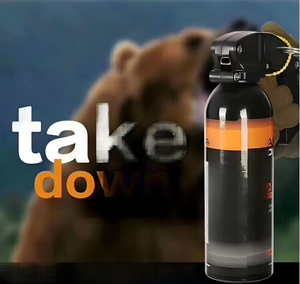 Green 600ml <b>Bear</b> Wholesale Marking Defense Keychain Spray Personal Defense Spray Safety Keychain for Women White Yellow - Product Image 1