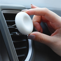 Diffuseur d'huiles essentielles en céramique artisanale avec logo personnalisé, parfumé, en porcelaine, pour voiture, clip de ventilation, désodorisant