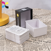 Service d'Impression Personnalisé OEM Boîte en Carton de Haute Qualité Impression de Cartes Flash Jeu de Cartes Flash pour Adultes