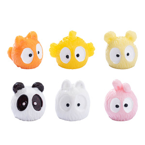 Figuras de animales Dp, mini decoraciones de resina para decoración del hogar, adornos artesanales de estilo de dibujos animados - Product Image 5