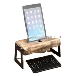 ขายตรงของขวัญส่วนบุคคลผู้ชายของขวัญโลหะและไม้โทรศัพท์มือถือ Docking & ยืนไม้โทรศัพท์สถานีเชื่อมต่อ - Product Image 1