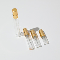 Échantillons gratuits Bouteille unique d'atomiseur de parfum de voyage rechargeable de 2ml 3ml 5ml 10ml à remplissage facile