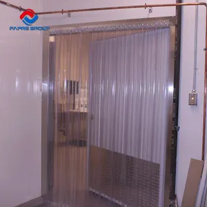 Fapre Customized Industrial Cold Room Freezer Polar Transparent Plastic Pvc Strip Door Curtain In Roll