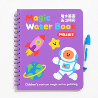 Sets Spielzeug Wieder verwendbare Färbung Sensory Early Education Kinder Geburtstags geschenk Magic Water Drawing Book