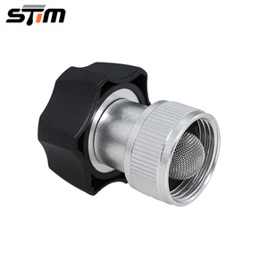 Stim Garden <b>Hose</b> Connector 3/4 Inlet Aluminum Alloy Filter For <b>Pressure</b> <b>Washer</b> High <b>Pressure</b> Cleaner Accessory - Product Image 1