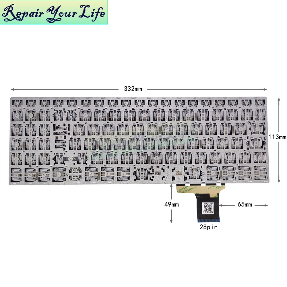 Tastiera compatibile con Toshiba Satellite L500-ST5505 L500-ST5507 L505