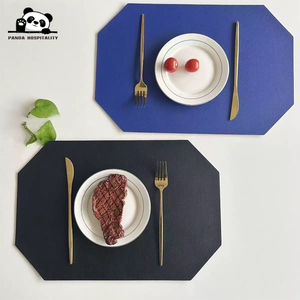 Tapete Antideslizante de Doble Cara y Doble Color, Estilo Occidental, de Cuero, Resistente al Aceite, para Mesa de Comedor de Hotel y Hogar - Product Image 4