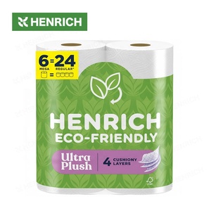 Tre giấy vệ sinh giấy số lượng lớn bán buôn nhà máy Nhà cung cấp sinh thái thân thiện nhà vệ sinh cuộn phân hủy sinh học bền vững xuất khẩu - Product Image 3
