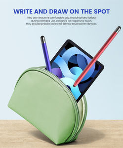 Pluma de pantalla táctil Stylus de alta sensibilidad de producción en fábrica, pluma de dibujo de tableta capacitiva Universal con lápiz óptico magnético - Product Image 5