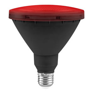 Bombilla LED PAR 38 IP65 E27 15W Roja - Resistente al Agua, Eficiencia Energética, Ideal para Exteriores, Decoración y - Product Image 1