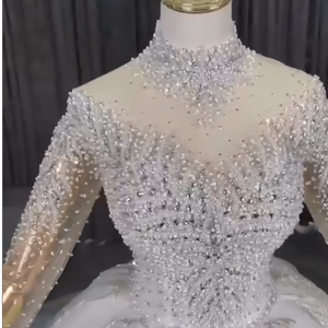 S3425F  Nouvelle collection 2022, livraison directe, robe de mariée de haute qualité, sur mesure, vente chaude, robe de mariée grande taille - Product Image 2