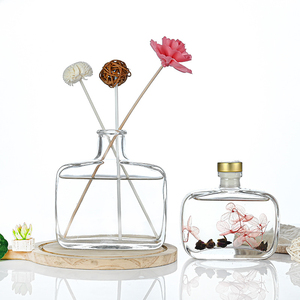 Sang Trọng 100Ml/200Ml Vuông Thủy Tinh Boston Chai Nước Đặt Rỗng Thơm Nến Lọ Khuếch Tán Chai Mũ Không Có Hương Thơm - Product Image 6