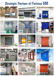 Französische Fabrik verwenden Radar offen schnell Roll-Up-PVC-Hochgeschwindigkeitstür - Product Image 6