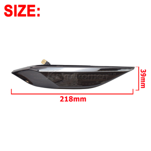 Cho Porsche <span class=keywords><strong>Cayenne</strong></span> <span class=keywords><strong>958</strong></span> 92A 2010 2014 rõ ràng & hun khói ống Kính LED <span class=keywords><strong>Side</strong></span> <span class=keywords><strong>Marker</strong></span> Đèn năng động hổ phách lần lượt tín hiệu blinker chỉ số ánh sáng - Product Image 2