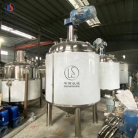 Réacteur à agitation continu électrique Huashang SS316 50L-1000L, réservoir de mélange industriel chimique