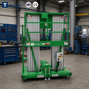 Plateforme élévatrice double mât 10m 125kg pour installation en centre d'exposition, en aluminium - Product Image 6