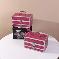 Collection de maquillage professionnelle complète, portable, luxueuse, pratique, de qualité supérieure, idéale pour offrir, ensemble de grande valeur