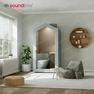 Home Silence Pod Study Sound Proof Modern Privacy House Pod Education Office Noise Reduction Home Pod