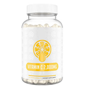 Capsules de vitamine <span class=keywords><strong>C</strong></span> végétalienne naturelle de haute qualité 2000mg Capsule de vitamine <span class=keywords><strong>C</strong></span> de collagène biologique Peau Coeur Santé immunitaire - Product Image 1