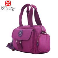 Sac fourre-tout à bandoulière XL en nylon vintage pour femmes sac à main à fermeture éclair bohème minimaliste durable à la mode style lettre étanche