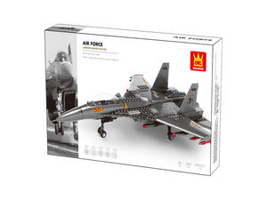 4001 Petits Avions Éducatifs en Plastique à Assembler, Jouets pour Bébés 0-3 Mois, Blocs de Construction Modèle d'Avion - Product Image 1
