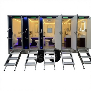 Remorque de toilettes portable de luxe, toilettes mobiles durables et écologiques pour l'extérieur avec garantie d'un an - Product Image 1
