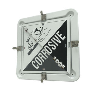 Segnali di allarme per il trasporto di merci pericolose per il trasporto di camion segnali di pericolo e etichette di trasporto a combustibile spontaneo - Product Image 6