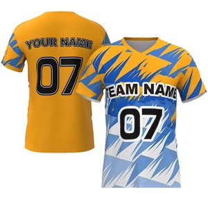 Suéter Personalizado con Diseño de Letras y Logotipo, Cuello en V, Suéter de Punto Jacquard <span class=keywords><strong>para</strong></span> Hombre, Jersey de Fútbol - Product Image 3