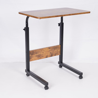 Bureau d'ordinateur mobile sur pied, réglable en hauteur, multifonctionnel, pour canapé et lit