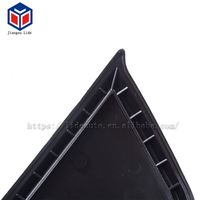 Ailerons latéraux noirs mats, garde-boue pour Ford Mustang 2015 2016 2017 2018 2019