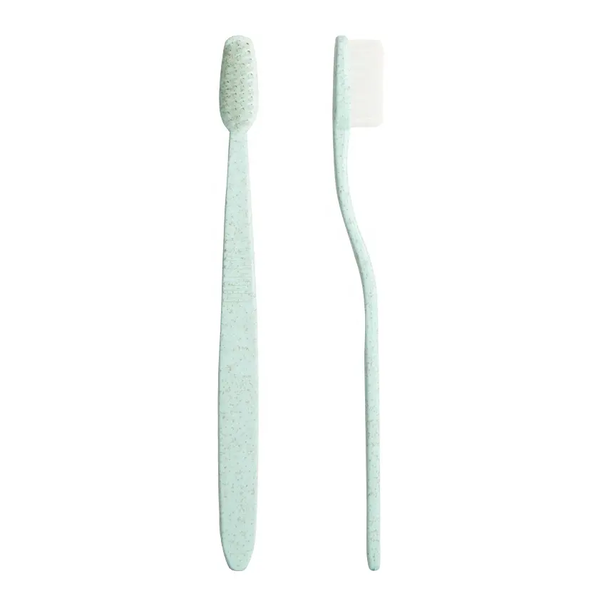 Wholesale Travel Wheat Straw Disposable Hotel Toothbrush